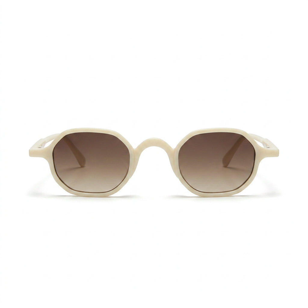 Marcin Ivory sunglasses - front